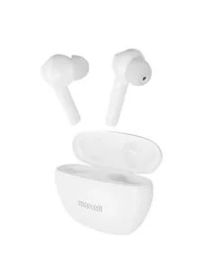   MAXELL Fülhallgató, vezeték nélküli, Bluetooth 5.3, mikrofonnal, MAXELL "Dynamic+", fehér
