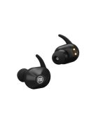 MAXELL Fülhallgató, vezeték nélküli, Bluetooth 5.0, mikrofonnal, MAXELL "Mini Duo", fekete