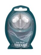 MAXELL Fülhallgató, MAXELL "Plugz", fehér