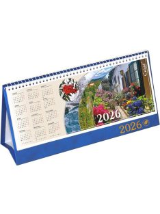   CSIZIO Naptár, asztali, álló, CSÍZIÓ, "Öko", kék