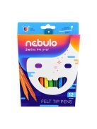 Rostirón, filctoll készlet, vízbázisú Nebulo 12 klf. szín