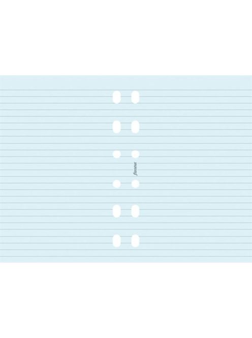 FILOFAX Kalendárium betét, jegyzetlap, personal méret, vonalas, FILOFAX, kék
