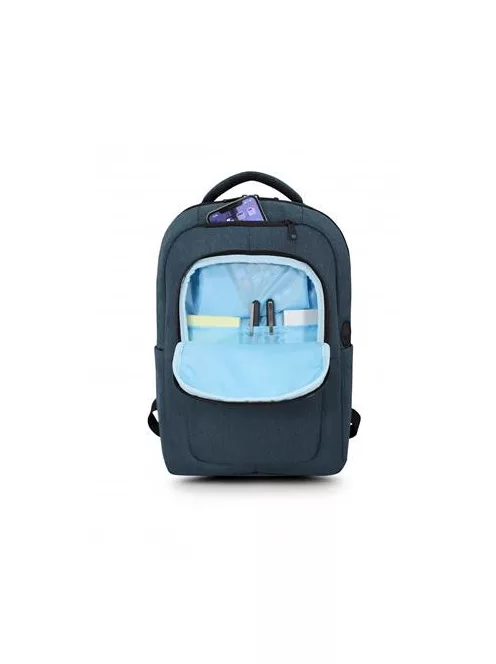 URBAN FACTORY Notebook hátizsák, 15,6", URBAN FACTORY "CYCLEE CITY ECO", kék