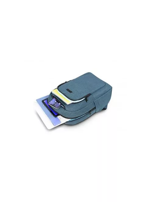 URBAN FACTORY Notebook hátizsák, 15,6", URBAN FACTORY "CYCLEE CITY ECO", kék