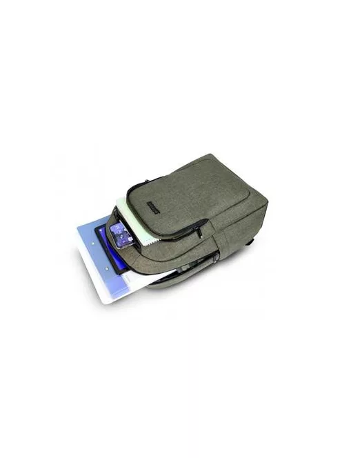 URBAN FACTORY Notebook hátizsák, 15,6", URBAN FACTORY "CYCLEE CITY ECO", khaki