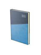 TOPTIMER Naptár, tervező, B5, heti, TOPTIMER "Duplex", kék-világoskék