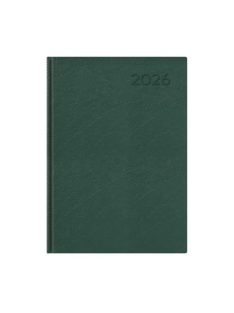   TOPTIMER Naptár, tervező, A5, napi, TOPTIMER, "Economic", zöld