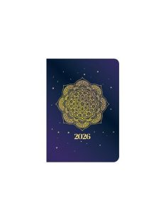   TOPTIMER Naptár, tervező, B6, heti, TOPTIMER, "Joy Flexi", manadala