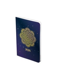   TOPTIMER Naptár, tervező, B6, heti, TOPTIMER, "Joy Flexi", manadala