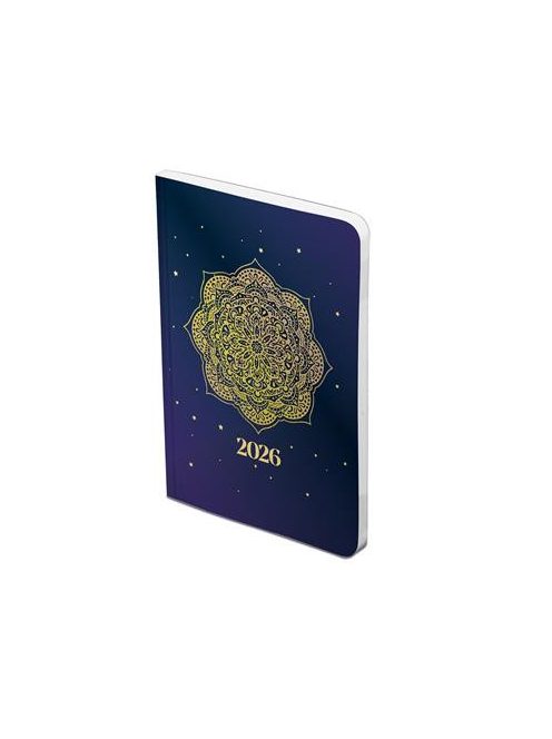 TOPTIMER Naptár, tervező, B6, heti, TOPTIMER, "Joy Flexi", manadala