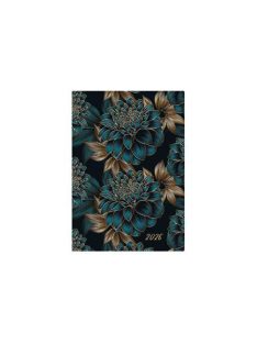   TOPTIMER Naptár, tervező, B6, heti, TOPTIMER "Joy", dália