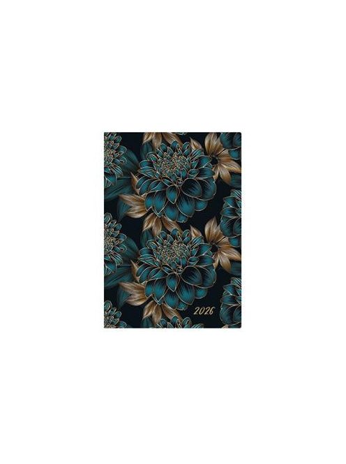 TOPTIMER Naptár, tervező, B6, heti, TOPTIMER "Joy", dália