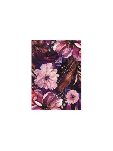   TOPTIMER Naptár, tervező, B6, heti, TOPTIMER "Joy", lila