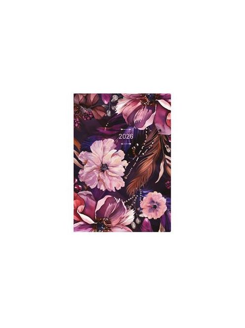 TOPTIMER Naptár, tervező, B6, heti, TOPTIMER "Joy", lila