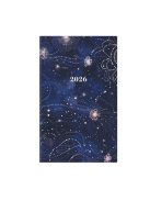 TOPTIMER Naptár, tervező, A5, heti, keskeny, TOPTIMER, "Joy", galaxis