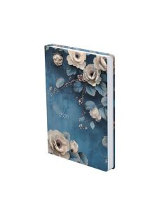   TOPTIMER Naptár, tervező, B6, napi, TOPTIMER, "Joy", fehér rózsa