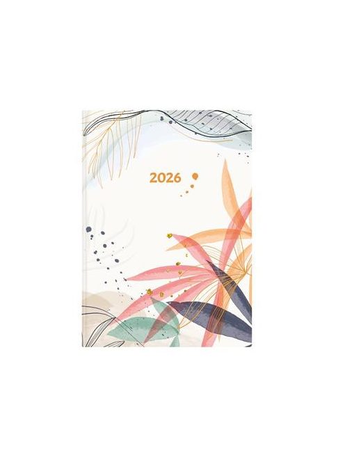 TOPTIMER Naptár, tervező, B6, napi, TOPTIMER, "Joy", modern