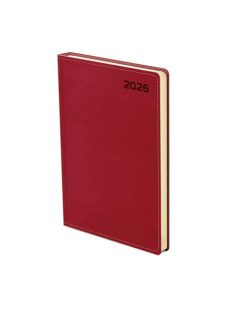   TOPTIMER Naptár, tervező, B5, heti, TOPTIMER, "Queen" bordó