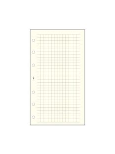   SATURNUS Kalendárium betét, jegyzetlap, "L", kockás, SATURNUS, chamois