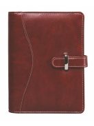 SATURNUS Kalendárium, gyűrűs, betétlapokkal, "L", műbőr, SATURNUS, "437", bordó