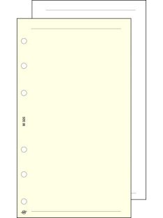   SATURNUS Kalendárium betét, jegyzetlap, "M", sima, SATURNUS, chamois