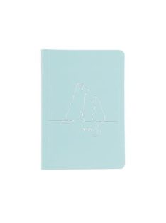   TOPTIMER Naptár, tervező, B6, heti, TOPTIMER "Pastel", kék