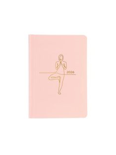   TOPTIMER Naptár, tervező, A5, heti, TOPTIMER "Pastel", rózsaszín