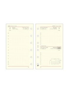   SATURNUS Kalendárium betét, tervező, napi, "S", SATURNUS, chamois 2026