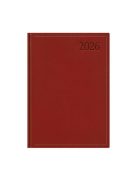 TOPTIMER Naptár, tervező, A4, heti, TOPTIMER "Traditional", bordó