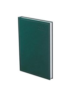   TOPTIMER Naptár, tervező, A4, heti, TOPTIMER "Traditional", zöld