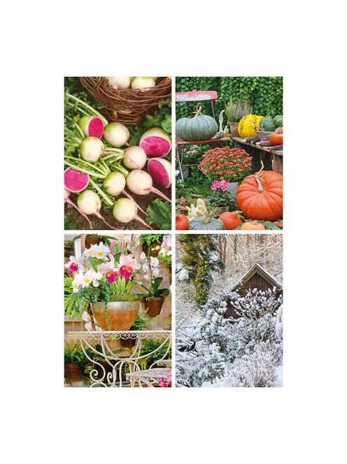 TOPTIMER Naptár, fali, TOPTIMER "Kertésznaptár"