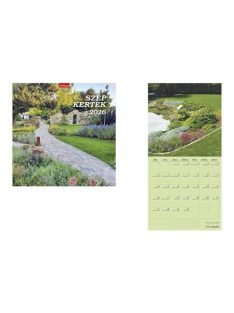TOPTIMER Naptár, fali, TOPTIMER, "Szép kertek"
