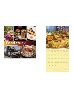 TOPTIMER Naptár, fali, TOPTIMER, "Food Truck"