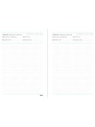 TOPTIMER Tárgyalási napló, B5, TOPTIMER, "Traditional", fekete