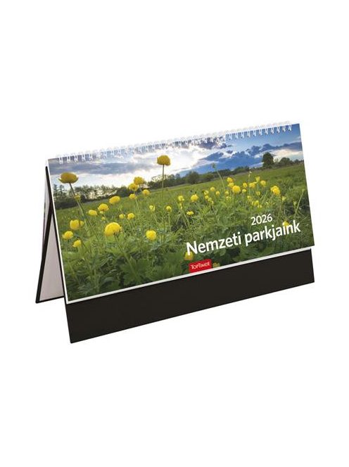 TOPTIMER Naptár, asztali, álló, TOPTIMER, "Nemzeti Park"
