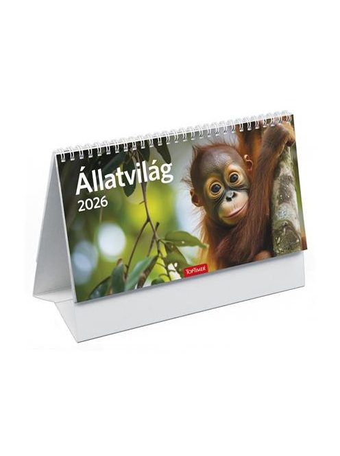 TOPTIMER Naptár, asztali, álló, TOPTIMER, "Állatvilág"