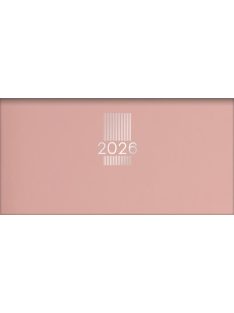   DAYLINER Zsebnaptár, fekvő elrendezésű, DAYLINER, "MyPastel", púder