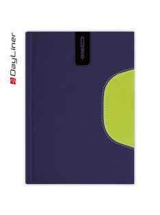   DAYLINER Tárgyalási napló, B5, DAYLINER, "Memphis", kék-zöld