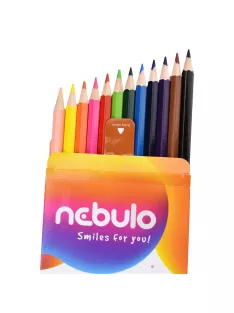 Színes ceruza készlet, Nebulo 12 klf. szín