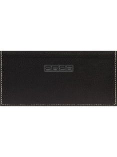   DAYLINER Zsebnaptár, fekvő elrendezésű, DAYLINER, "Sherwood", fekete