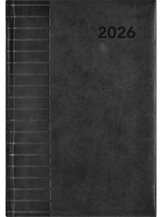   DAYLINER Naptár, tervező, A5, napi, DAYLINER, "Tucson", fekete