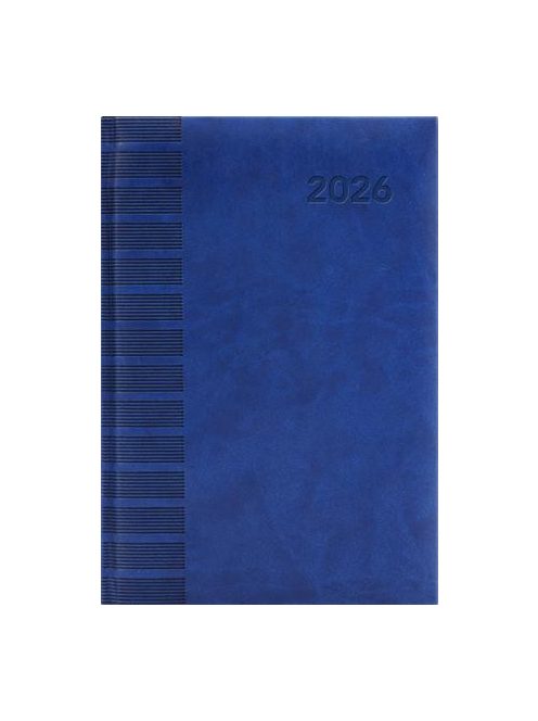 DAYLINER Naptár, tervező, A5, napi, DAYLINER, "Tucson", kék