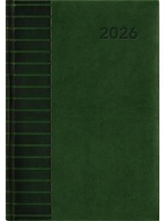   DAYLINER Naptár, tervező, A5, napi, DAYLINER, "Tucson", zöld