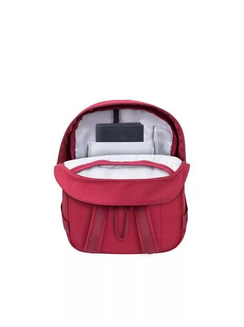 RIVACASE Hátizsák, kis méret, tablet tartóval (10,5"), 6L, RIVACASE "5422 Aviva Urban", piros