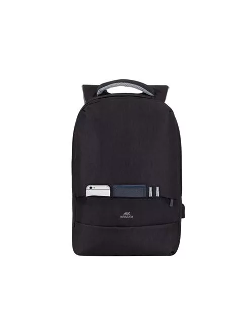 RIVACASE Notebook hátizsák, 15,6", vezeték nélküli egérrel, RIVACASE "Prater 7563", fekete