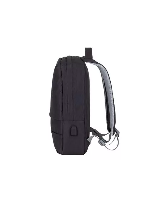 RIVACASE Notebook hátizsák, 15,6", vezeték nélküli egérrel, RIVACASE "Prater 7563", fekete