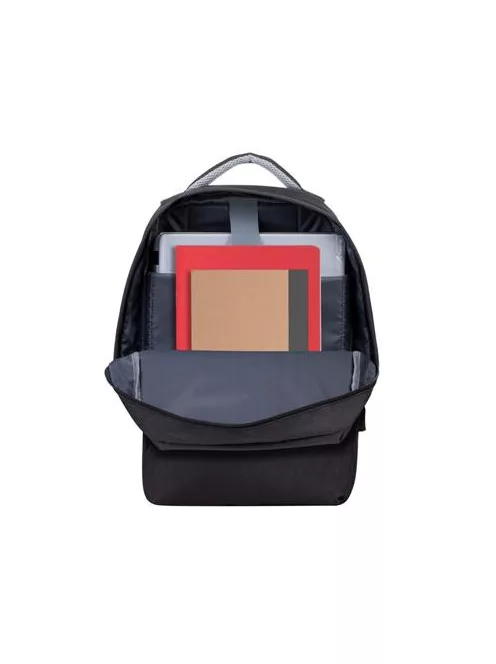 RIVACASE Notebook hátizsák, 15,6", vezeték nélküli egérrel, RIVACASE "Prater 7563", fekete