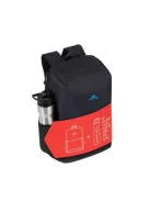 RIVACASE Notebook hátizsák, acél kulaccsal, 15,6", RIVACASE "Regent 8068", fekete