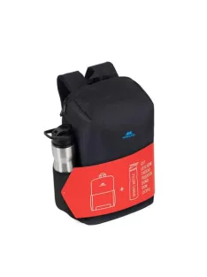   RIVACASE Notebook hátizsák, acél kulaccsal, 15,6", RIVACASE "Regent 8068", fekete