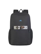 RIVACASE Notebook hátizsák, acél kulaccsal, 15,6", RIVACASE "Regent 8068", fekete